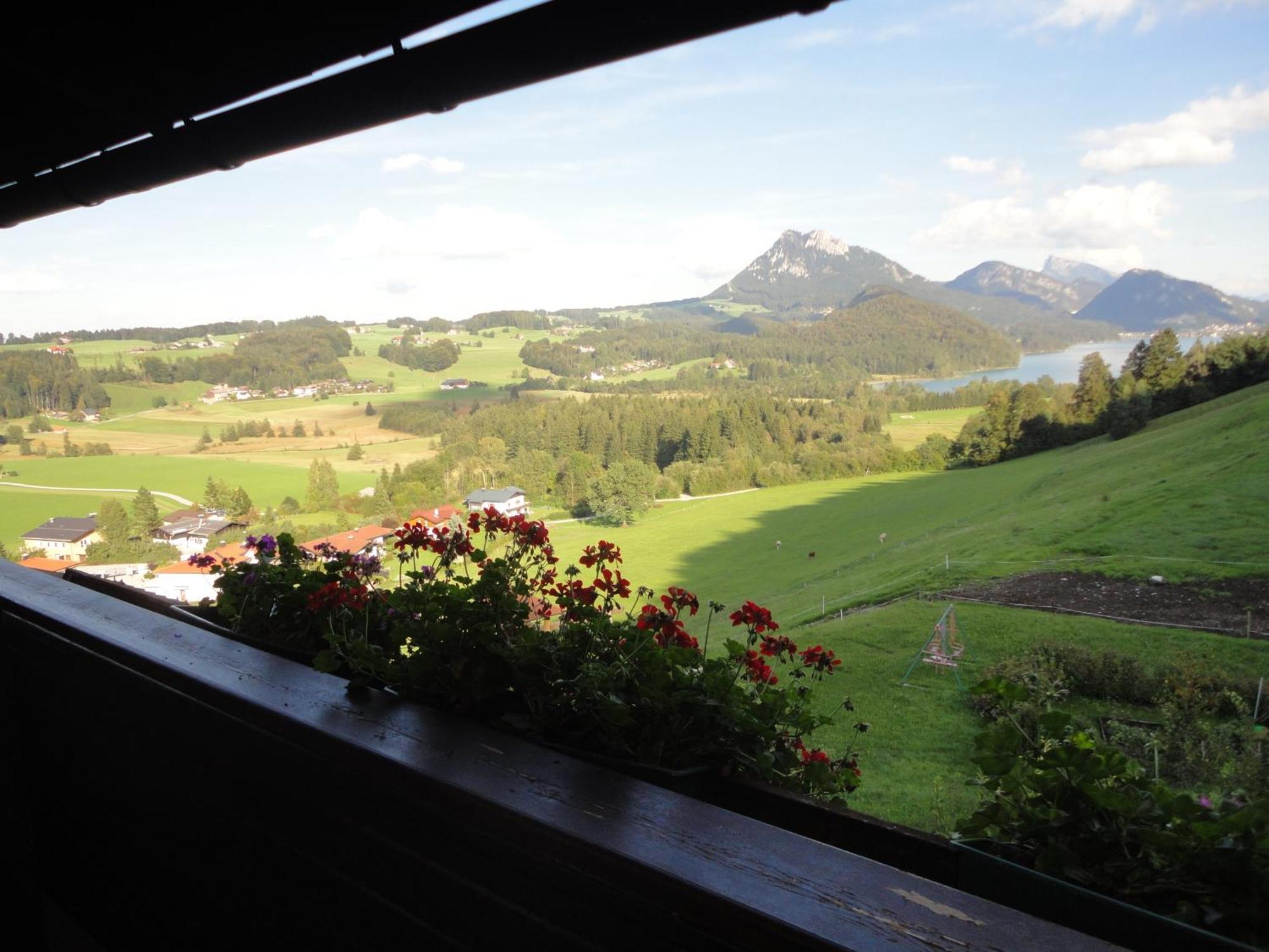 Bauernhof Strumegg Villa Hof bei Salzburg Exterior foto